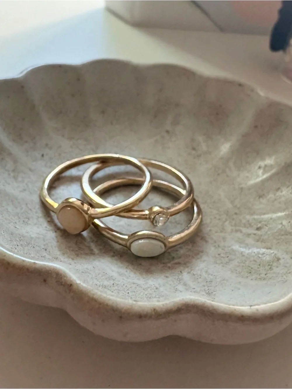Gold Stackable Rings - Women's Jewelry